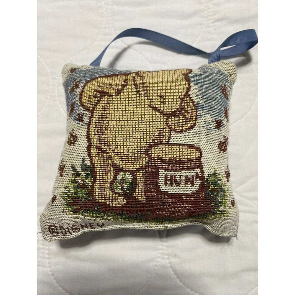 Disney WINNIE THE POOH, Pooh Honey Tapestry Pillow 5 X 5 Door Hanger